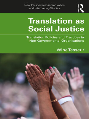 cover image of Translation as Social Justice